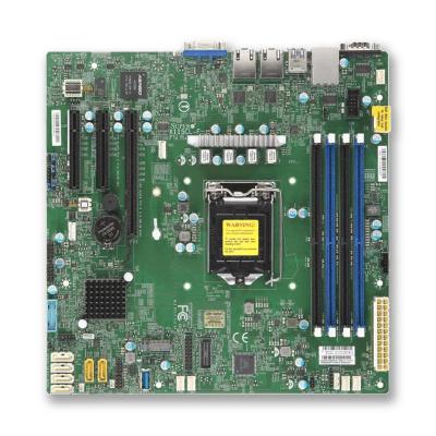 China Cheap Used Mini Server Mainboard MBD-X11SCL-IF-O ITX LGA1151 C242 Xeon CPU Server Motherboards for sale