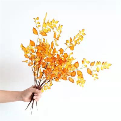 China Conveniently Artificial Autum Leaf Branches Flower Arrangements Floral Arrangements Floristry Design Elegant Branches for sale