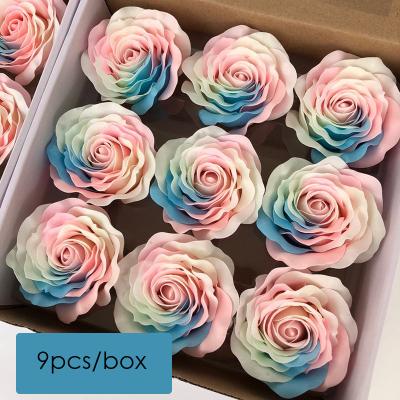 China Conveniently made in China special artificial flowers to wedding high scene layout value colorful soap rose for sale