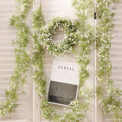 China Conveniently Country Style Baby's Breath Garland Wedding Decoration Garlands and Vines for sale