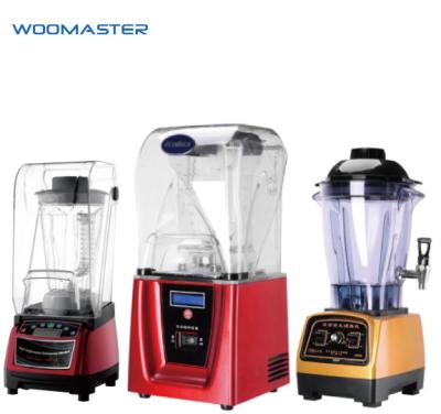 China Beverage Fruit Shop Woomaster New Product Large Capacity With Cover Commercial Ice Juice Blender for sale