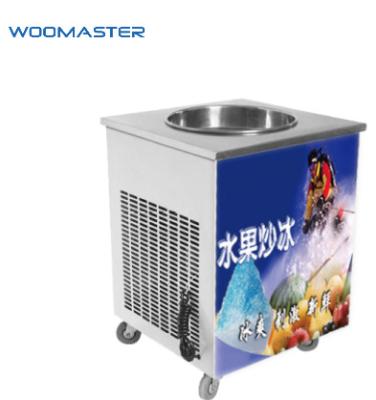 China Stainless Steel Fried Ice Cream Roll Machine Commercial Wholesale for sale