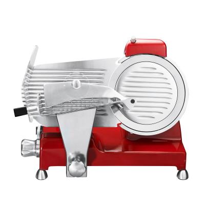 China Restaurant Canteen Hotel Food Shop Guangzhou WOOMASTER Supplier Meat Slicer Processing Machine Desktop Manual Bacon Ham Meat Slicers for sale