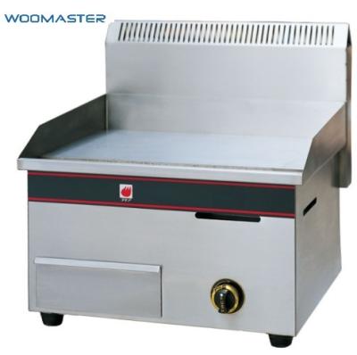 China Commercial Restaurant Canteen Hotel Food Shop Woomaster Equipment Gas Griddle For Kitchen for sale