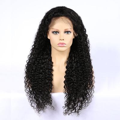 China Brazilian Curly Kinky 180% Lace Front Hair Wigs 13*6 Jerry Curly Wave Full Hd Virgin Hair Fuxin 130% 150% Silky Straight Wave Hair Wigs for sale