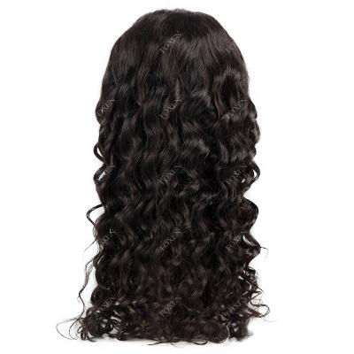 China Deep Wave 30 Inch Loose Deep Wave Lace Front Loose Wavy Wave Lace Wig Curl Front Wig Human Hair Loose Full Lace Wig for sale