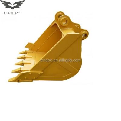 China Crawler Excavator EX200 Excavator Skeleton Standard Rock Bucket For Sale for sale