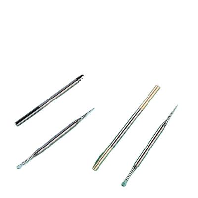 China Blackhead Remover Tool New Product Teasing Gold Silver Blackhead Remover Comedone Extractor Pimple Pin Acne Needle for sale