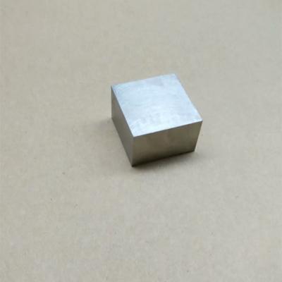 China Counterbalance OEM ODM custom tungsten alloy block brick heavy cube for industrial counterweight for sale