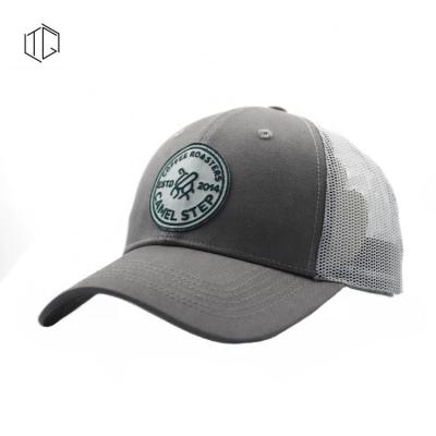 China Custom COMMON COMMON Logo Trucker Hat Printed Distressed Embroidery Patch, Mesh Trucker Cap Wholesale for sale