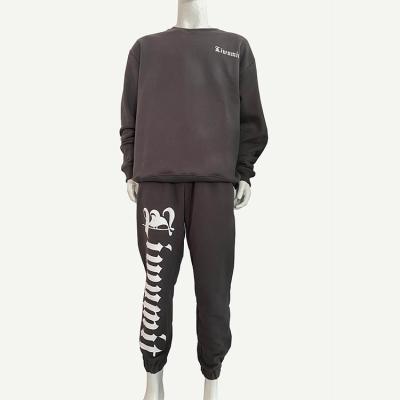 China Anti Wrinkle Anti Wrinkle Sport Wear Hoodies And Joggers Suit Set Custom Hoodie Tracksuits for sale