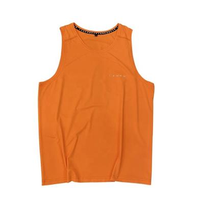 China Wholesale Custom Logo Sleeveless Men Reflective Polyester Anti-pilling Anti-pilling Tank Tops for sale