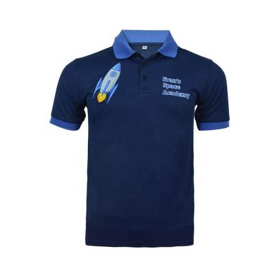 China Custom Anti Wrinkle Anti Wrinkle Men's Polo Shirts With Embroidery Logo Golf Shirt for sale