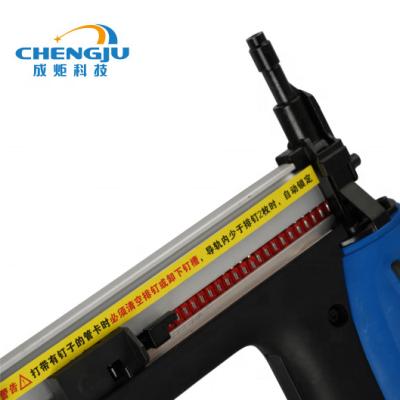 China Chengju CJ400-2 Gas Fired Electric Concrete Cannon Steel Cement Steel Gun Nailing Multifunctional Artifact Row Nail Gun Woodworking for sale