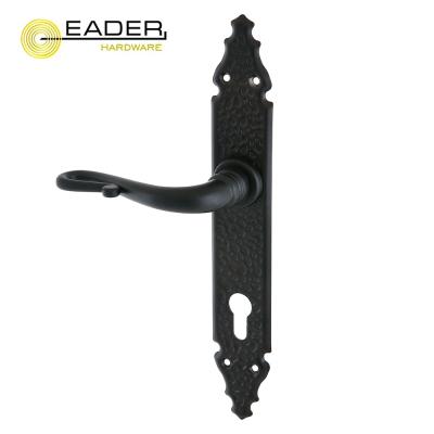 China EADER modern door handle set to sell well black cheap door handle vintage level door handle for sale