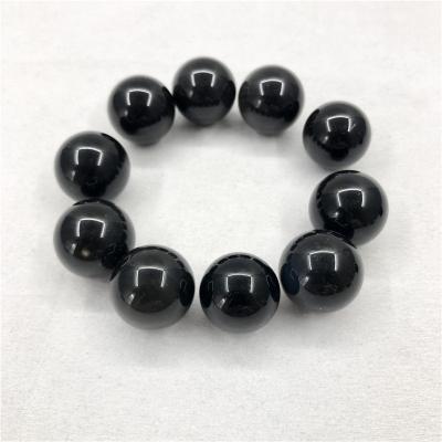 China Wholesale Small Size Natural Black Crystal Balls Tourmaline Stone Quartz Spheres From China for sale