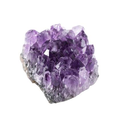 China Wholesale Natural Amethyst Block Group China Amethyst Specimen Amethyst Hole Piece Mineral Ornaments for sale