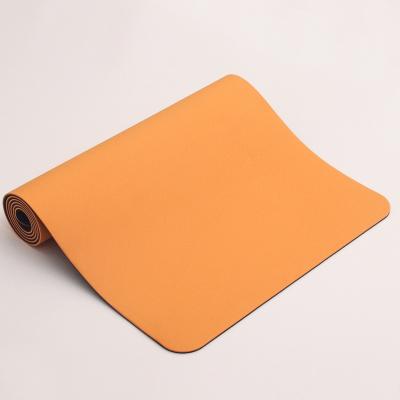 China Popular Natural Organic Eco-Friendly Tape Non-Slip Cork Yoga Mat Custom Made for sale