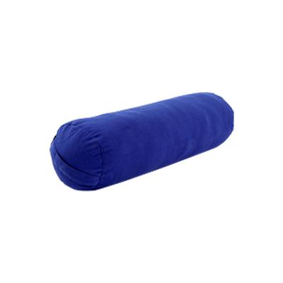 China Durable And Comfortable Yoga Bolster Cotton Shape Meditation Pilates Yoga Pillow Organic Round Rectangular Buckwheat Inside for sale