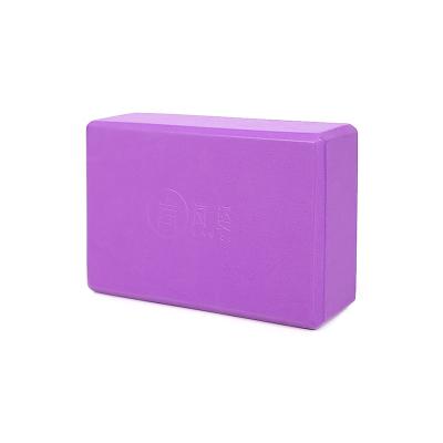 China Comfortable Custom Eva Foam High Density Yoga Block Comfortable Yoga Block Fitness Foam Bricks for sale