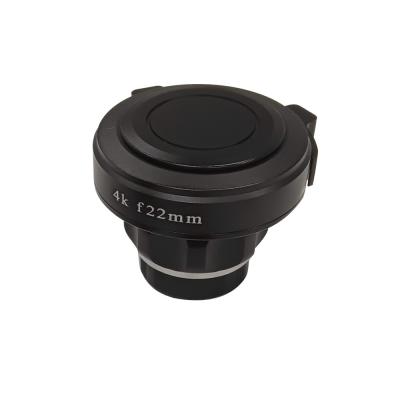 China 4K UHD impermeável C Mount F22mm Captador de cabeça de câmera endoscópica óptica para histeroscopia Artroscópio de fibra à venda