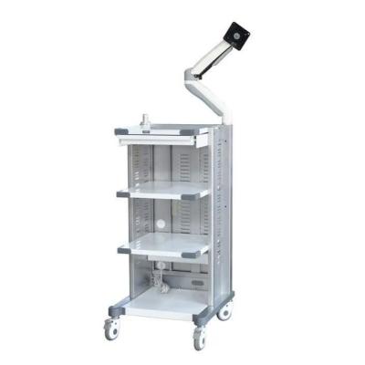 China Endoscope Trolley OEM Service For Flexible Rigid Endoscope Tower Cart In Hospital for sale