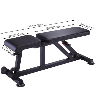 China Modern Foldable Barbell Bed Press Adjustable Fitness Weightlifting Dumbbell Bench for sale