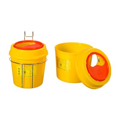 China Eco-Friendly Smell Proof Moisture Proof Yellow Disposable Round Pointed Container for sale