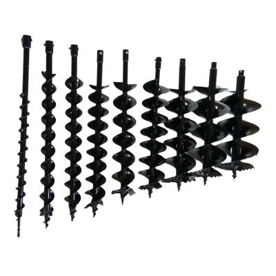 China Alloy Garden Tools Spiral Leaf Drilling Planting Ground Drill Planting Twist Drill for sale