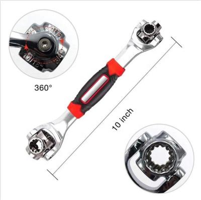 China Multi function; 48 in1 Multifunctional Adjustable Magic Tiger Wrench Socket with 360 Degree Rotating Head, Universal Furniture Car Repair Wrench Tool for sale