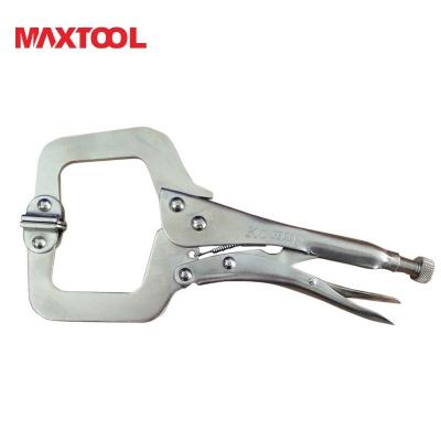 China Industrial 45# Carbon Steel Drop Forged Heavy Duty Adjustable Locking Clamp for sale