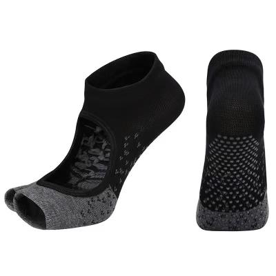 China Yoga socks autumn and winter towel bottom combed cotton yoga socks sports socks fitness pilates terry bangs dance socks for sale