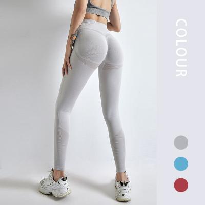 China Breathable High Waist Seamless Leggings Lift Up Sport Women Fitness Running Yoga Pants Workout Pants Gym Tight Pants Women for sale