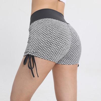 China 2022 High Waist Breathable Female Gym Sexy Booty Lift Up Sport Yoga Shorts Women Seamless Spandex Fitness Running Cycling Leggings for sale