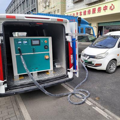 China Portable EV Charger with 750V OCPP1.6 65KW Lithium Battery DC EV Charger 65kwh Capacity EV Portable Charger 65KWh for sale