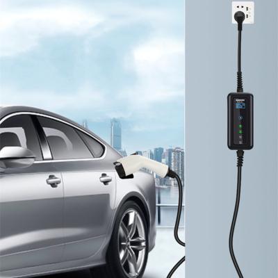 China AC Home Charging Electric Car EV Charger 16A Home EV Charging Station Portable Charger for sale