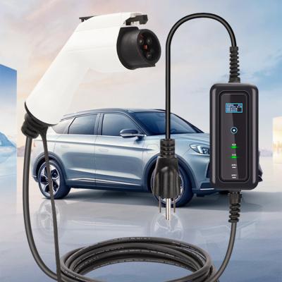 China Exquisite AC 7kw EV Charger Mobile EV Home Charging Car Charging Portable EV Charger Home Use for sale