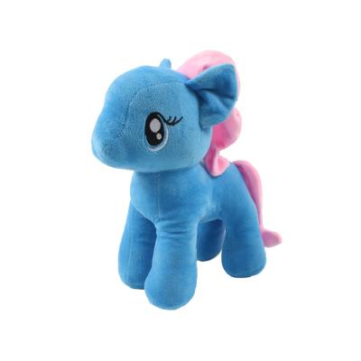 China High Quality Custom Design Toys Lovely Shape Pony Plush Cartoon Colorful Pony Dolls for sale