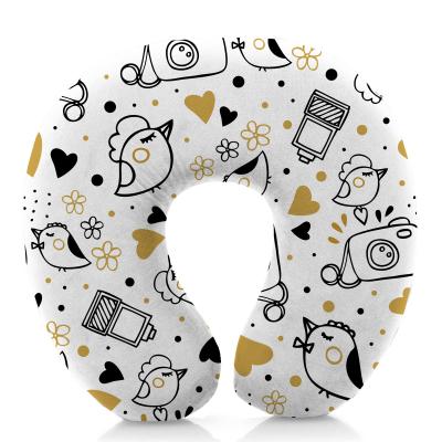 China Comfortable U Shaped Memory Foam Neck Travel Pillow for sale