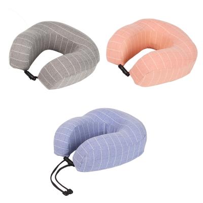 China Anti-Pull Contracted Style Memory Foam Travel Neck Pillow For Car& Airplane for sale