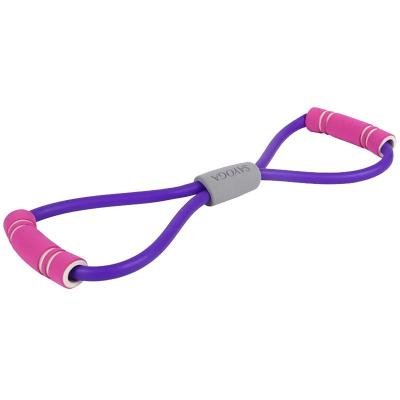 China Customized set of exercise resistance loops, portable elastic exercise bands for sale