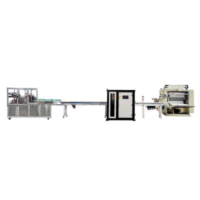 China Hotels Automatic Automatic Disposal Cotton Face Cleaning Towel Production Line for sale