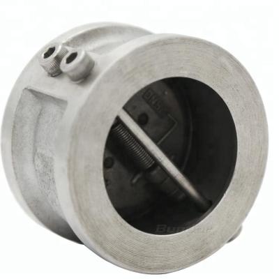 China Bundor Anti-Corrosion Adjustable Check Valve SS304 Non Return Valve Up To 100mm WC Size 150nb For Air for sale