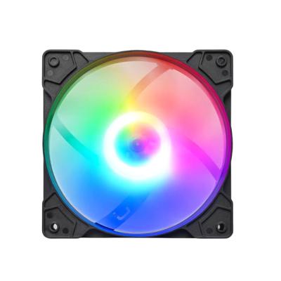 China New LED Computer Case 120mm Silent Gaming Case Hydraulic Bearing Cooling Fan Case for sale