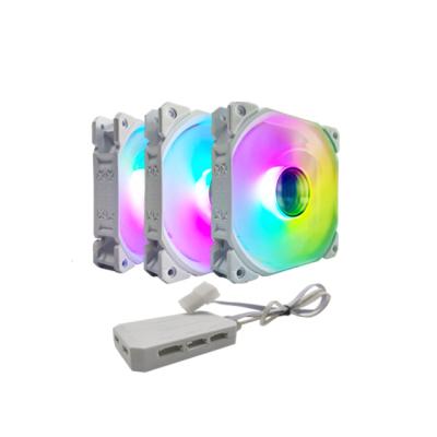 China Silent Computer Case 120mm Fan For PC Case Cooler Gaming Cooler CPU ARGB Cooler Fan for sale