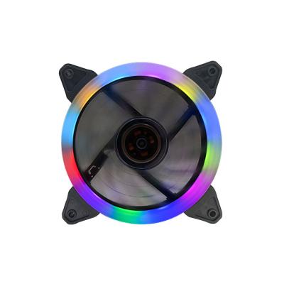 China Newest Computer Case Arrivals Single Ring Computer ARGB 120mm Fan CPU Fans for sale