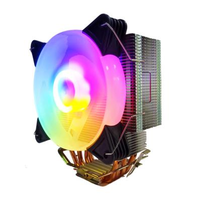 China Computer Case High Quality PC Led Heatsink Fan Multicolor CPU Fan for sale