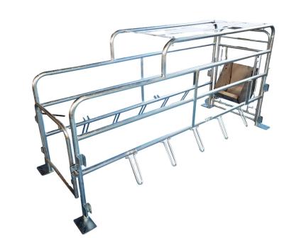 China PIG Farm New Design Sow Farm Equipment Stall Farrowing CratesHot Dip Galvanized Pen Finishing Crates for sale