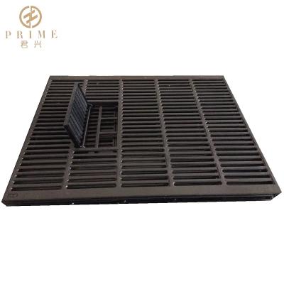 China Farms Cast Iron Slat Floor Series For Pig Breeding Equipment Crate Gestation Crate Farrowing Use for sale