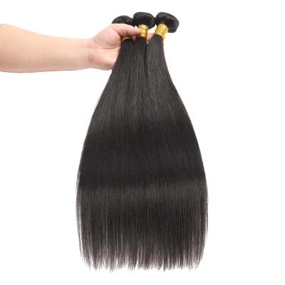 China Cuticle Aligned Hair Extension Unprocessed Straight Raw Virgin Human Hair Bundles Hair Extension for sale